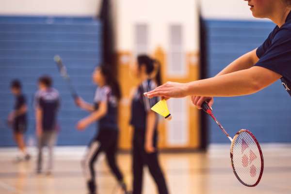 Badminton Racket - People Playing Indoor Game