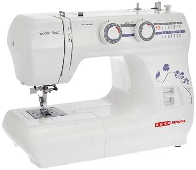 usha janome wonder stitch electric sewing machine