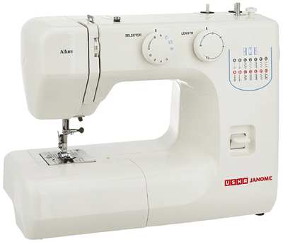 usha allure dlx sewing machine review